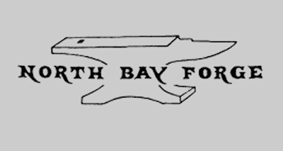 logo of North Bay Forge, maker of fine edge wood carving tools.