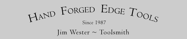 North Bay Forge, Jim Wester makes hand forged wood
		carving knives which come razor sharp and ready to use.