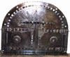 forged iron door