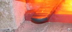 forging an adze iron, step 7